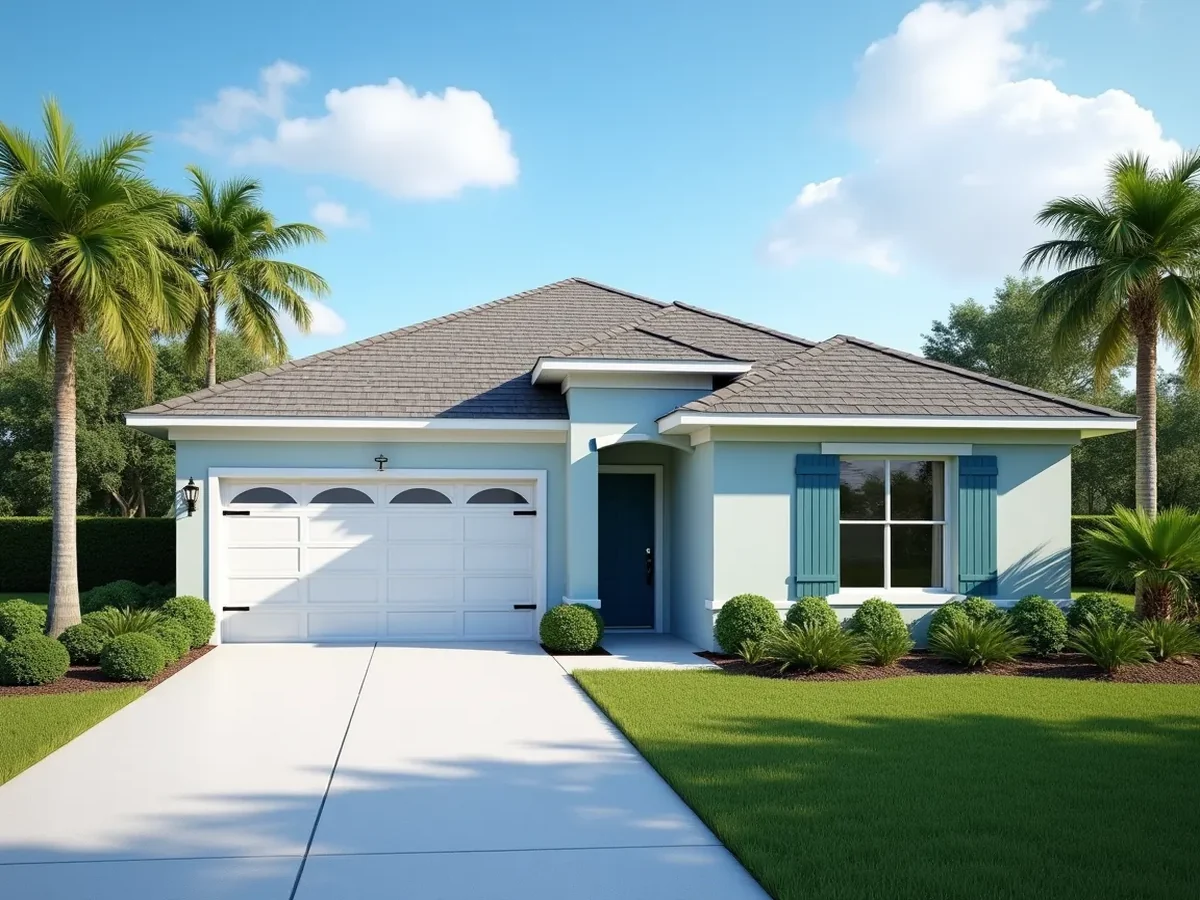 Florida home with a new shingle roof