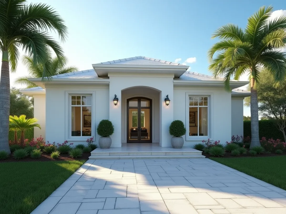 Florida home with new impact windows and doors