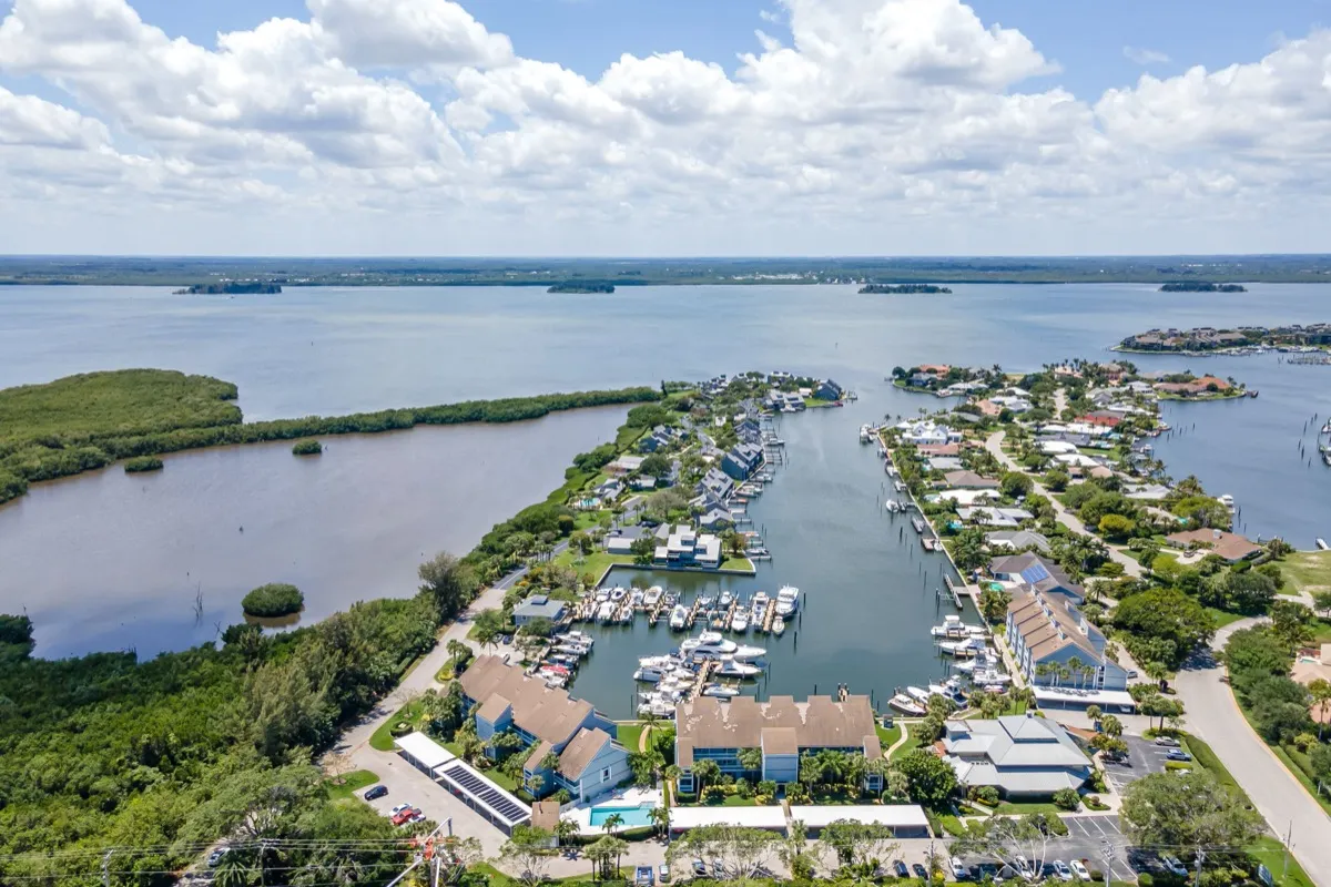 Waterfront residence at 2140 Spyglass Lane in The Moorings, Vero Beach